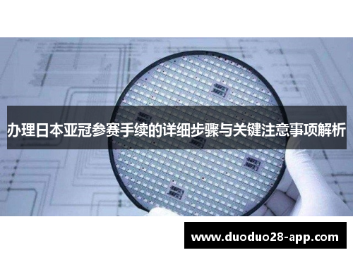 办理日本亚冠参赛手续的详细步骤与关键注意事项解析